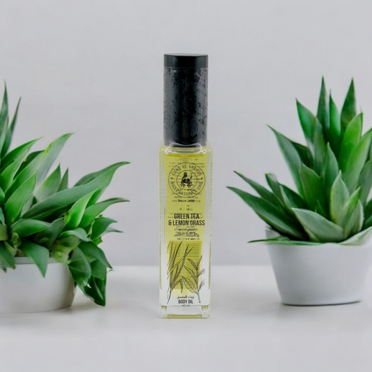 BODY OIL GREEN TEA & LEMON GRASS 40ML